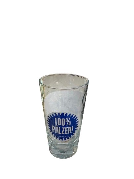 Dubbeglas "100 % Pälzer!" 0,5 l
