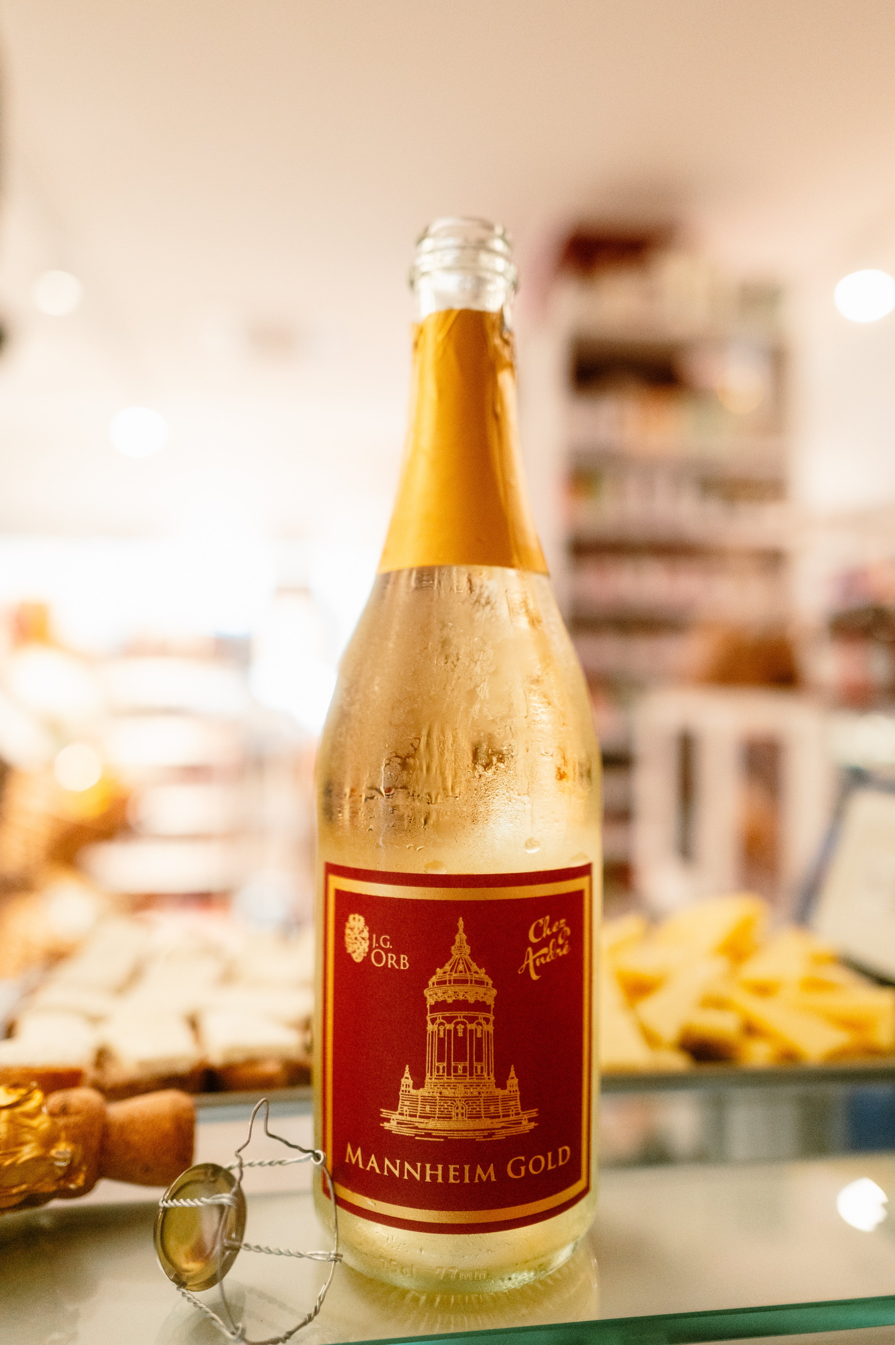 Sekt "Mannheim Gold" Extra Dry 0,75 l