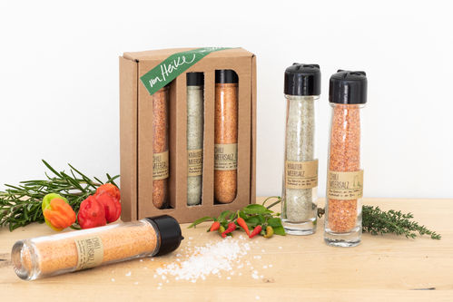 von Heike Geschenkset "Meersalz im Streuer" 3 x 50 g