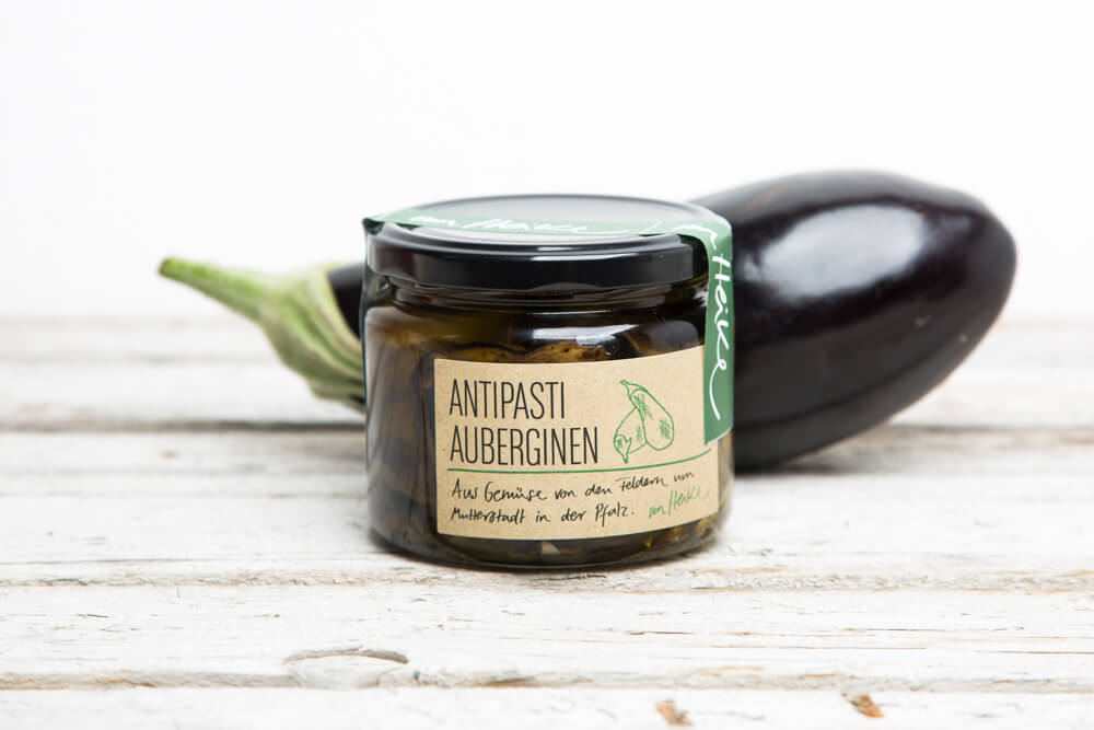 von Heike Pfälzer Antipasti Auberginen 280 g