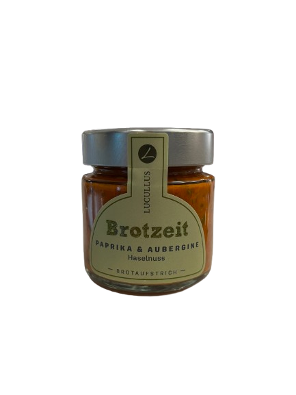 Lucullus Brotaufstrich Paprika & Aubergine mit Haselnuss 120 g