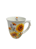 Porellan Becher "Sonnenblumen"