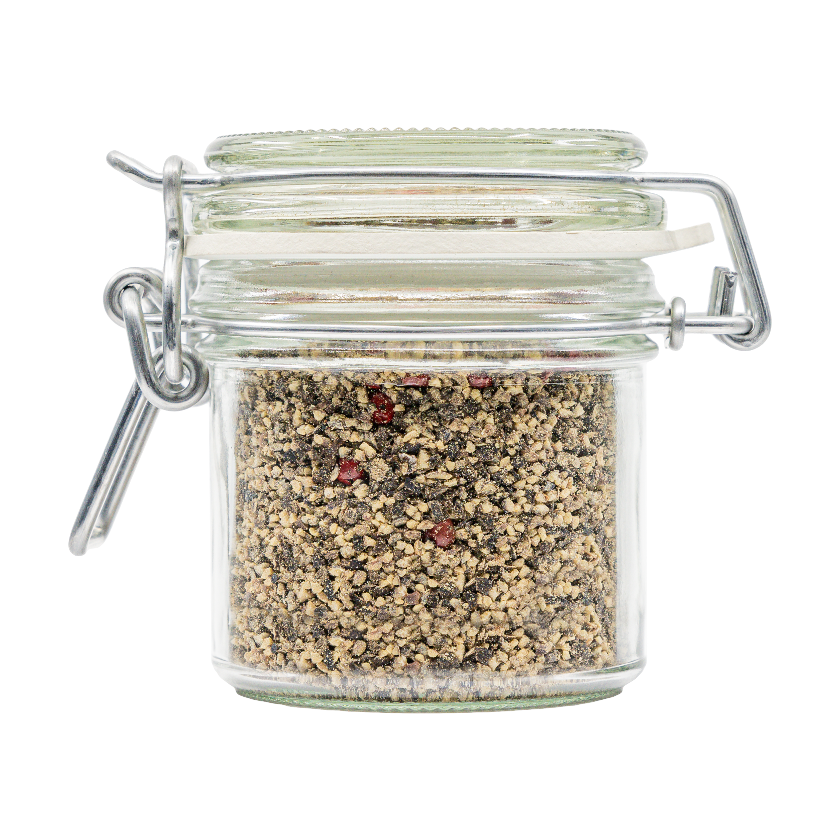 Tellergold Bergpfeffer geschrotet 50 g im Dekorglas