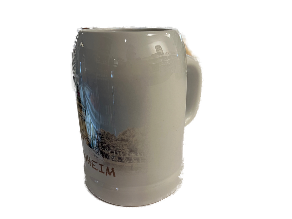 Keramik Bierkrug "Mannheim Wasserturm" - Souvenir