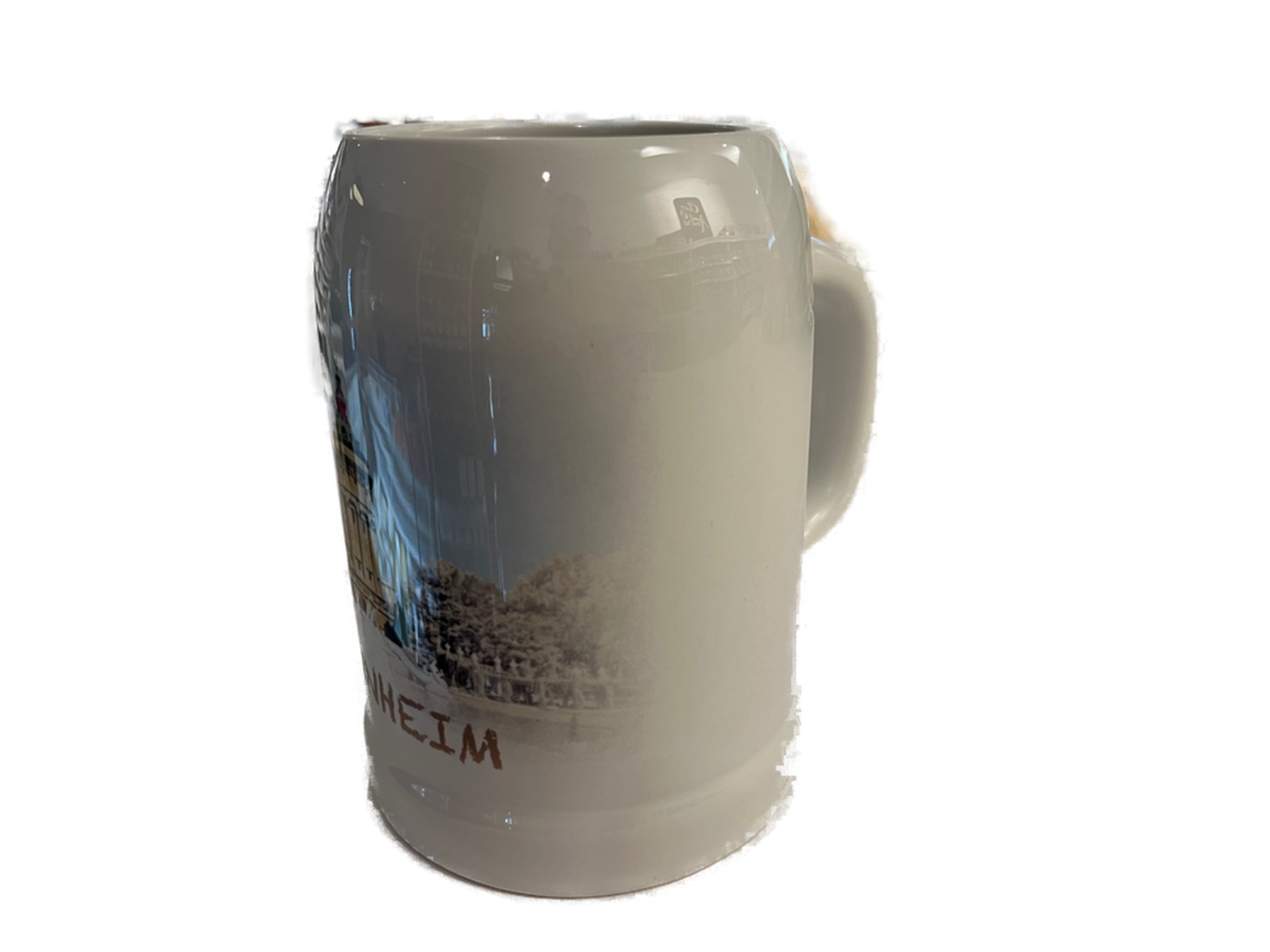 Keramik Bierkrug "Mannheim Wasserturm" - Souvenir