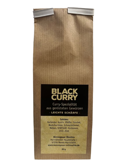 Wonnegauer Ölmühle Black Curry 90 g