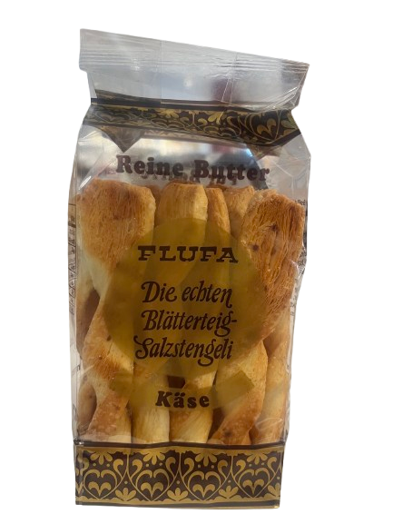 Schweizer Blätterteigstangen mit Käse 125 g