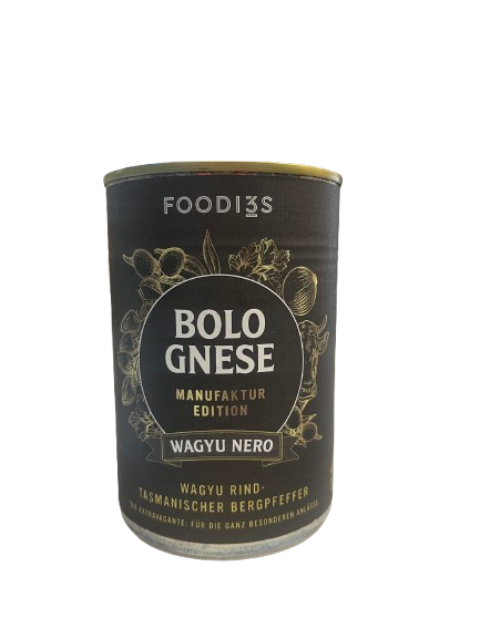Foodies Bolognese "Wagyu Nero" mit Wagyu-Rindfleisch 400 g