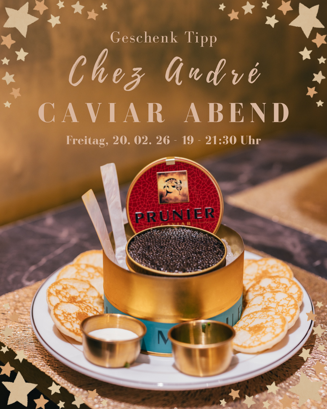 Exklusives Caviar Tasting - Geschenk Tipp!