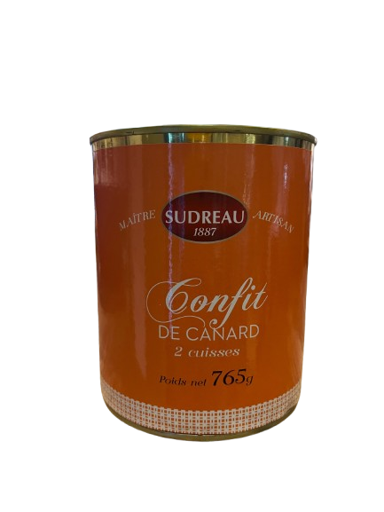 Confit de Canard - 2 Entenschenkel im eigenen Fett gegart 765 g