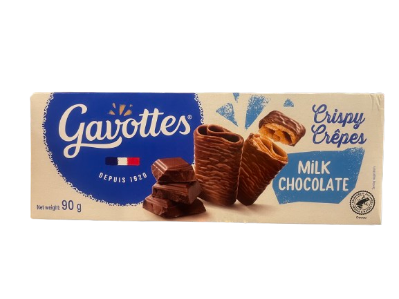 Gavottes Crispy Crêpes (Dentelle) mit Vollmilchschokolade 90 g