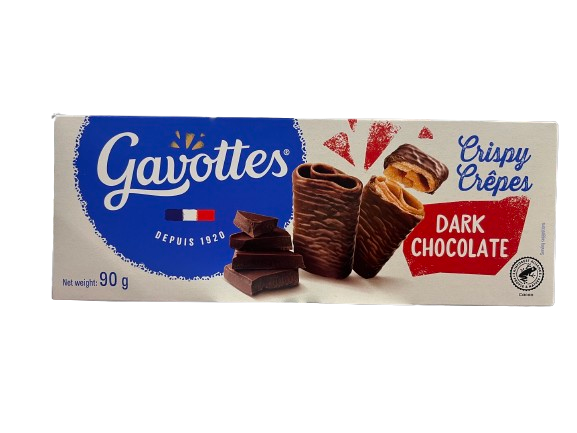 Gavottes Crispy Crêpes (Dentelle) mit Zartbitterschokolade 90 g