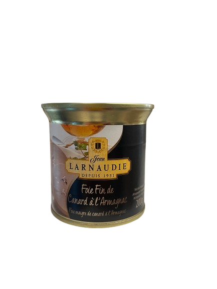 Foie Fin de Canard - "ungestopfte" Entenleberpastete mit Armagnac 200 g