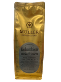Müller Kaffeerösterei Kolumbien entkoffeiniert - ganze Bohnen 250 g