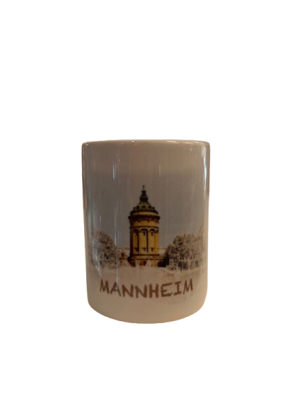 Keramik Espressotasse "Mannheim" - Souvenir