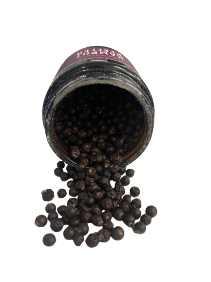 Hennes Finest Fermentierter Kampot Pfeffer - ganze Körner 50 g