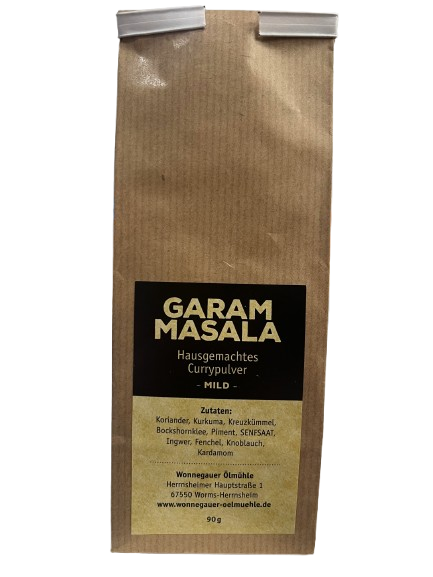Wonnegauer Ölmühle Garam Masala - Currymischung mild 90 g