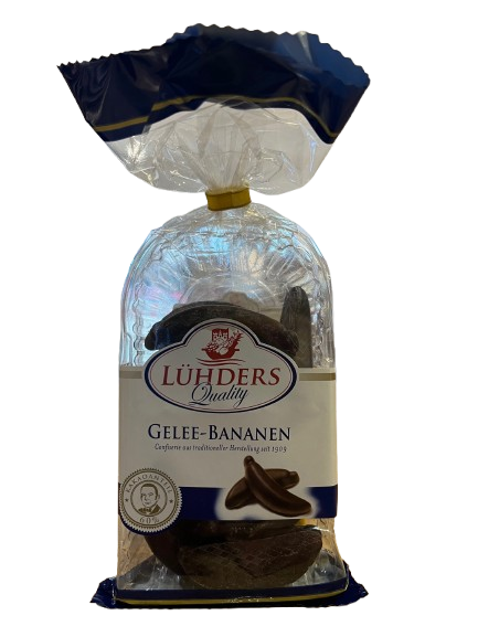 Lühders Gelee Bananen 175 g