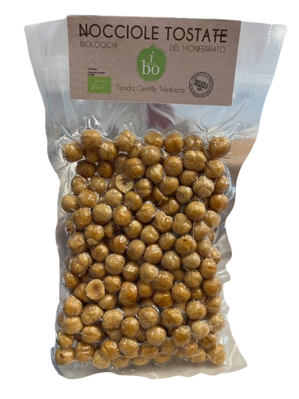 Geröstete Bio Haselnüsse aus dem Piemont IGP 200 g