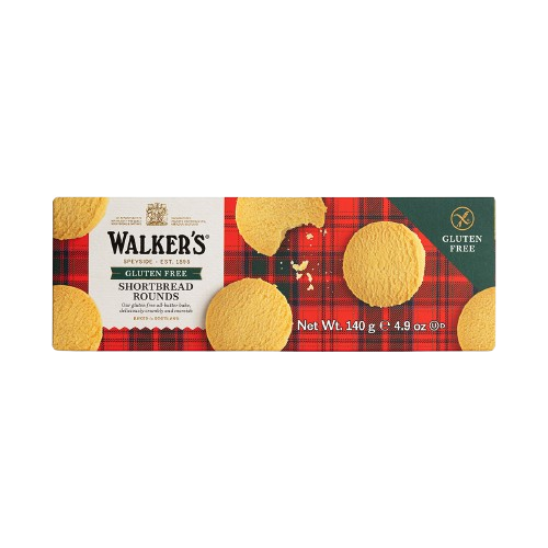 Walkers Shortbread Rounds - GLUTENFREI - 140 g