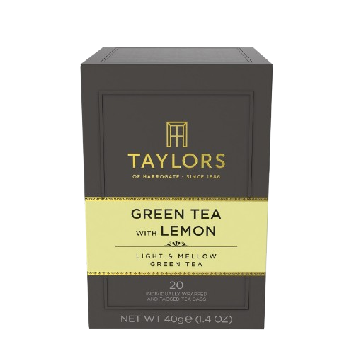 Taylors Of Harrogate Grüner Tee mit Zitrone Teebeutel 40 g