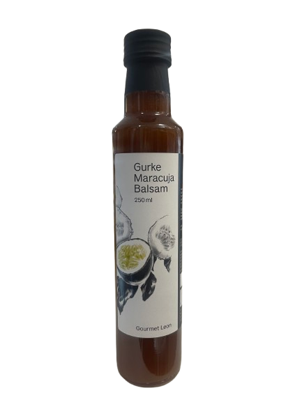 Gourmet Leon Gurke Maracuja Balsam Essig 0,25 l