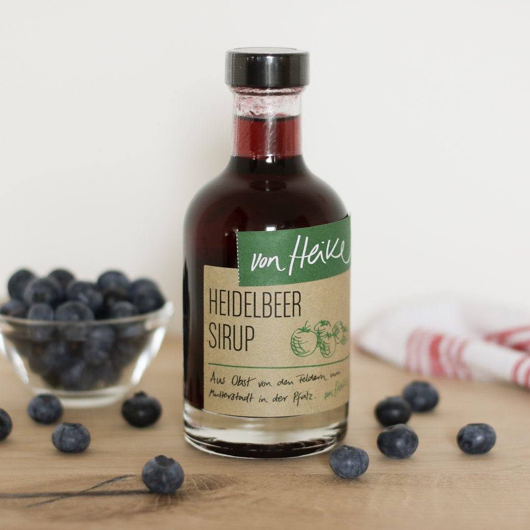 von Heike Heidelbeer Sirup 0,2 l