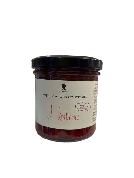 Sweet Garden Confiture Handgemachter Fruchtaufstrich Himbeere 180 g