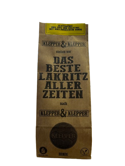 Klepper & Klepper Lakritz mit Honig 200 g