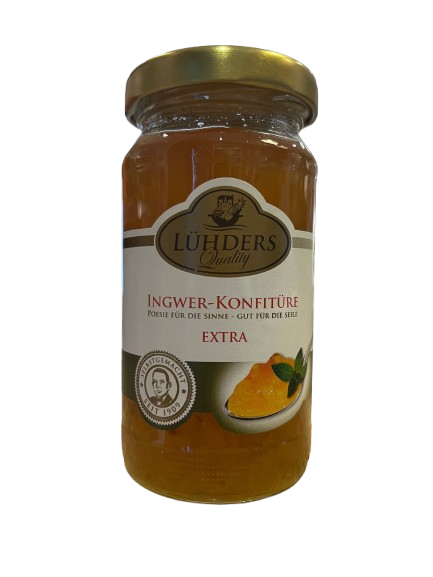 Lühders Ingwer Konfitüre Extra 225 g