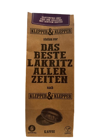 Klepper & Klepper Lakritz mit Kaffee 200 g