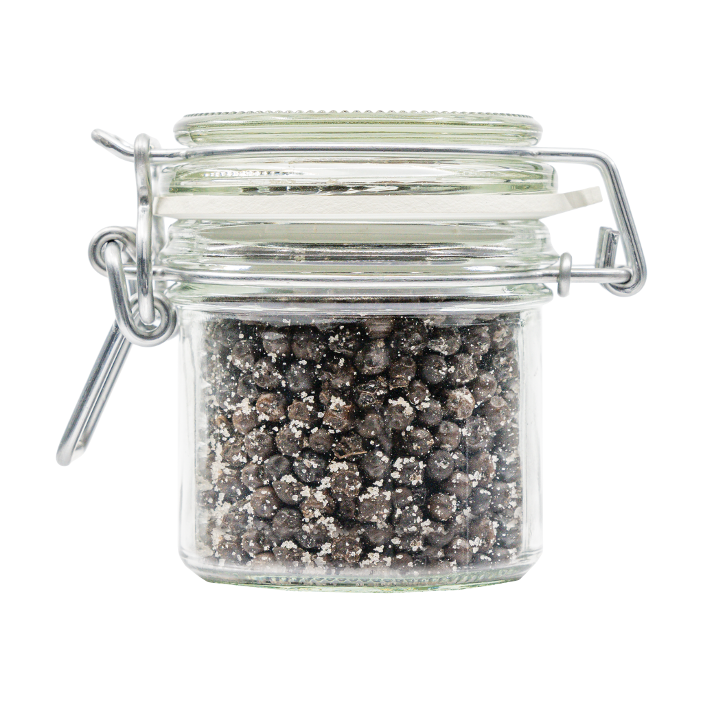 Tellergold Fermentierter Kampot Pfeffer 45 g im Dekorglas