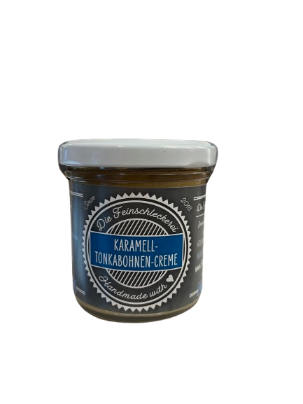 Die Feinschleckerei Karamell Tonkabohnen Creme 150 g
