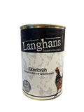 Langhans Hühnerbouillon mit Griesnockerln "Kikeribrüh" 400 ml - 100 % handmade