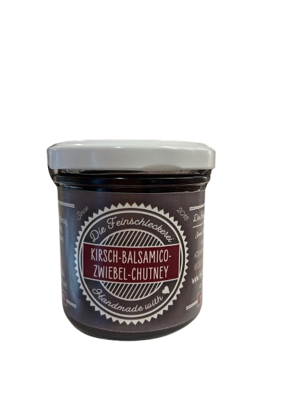 Die Feinschleckerei Kirsch-Balsamico-Zwiebel-Chutney 150 g