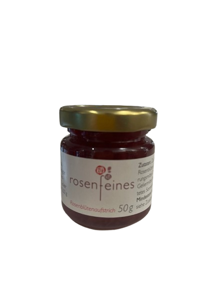 Sortenreiner Rosenblüten Aufstrich