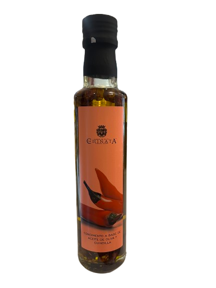 La Chinata Natives Olivenöl Extra mit Chili 0,25 l