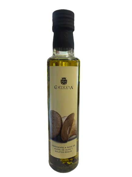 La Chinata Natives Olivenöl Extra mit Steinpilzen 0,25 l