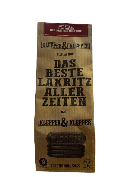 Klepper & Klepper Lakritz vollmundig süß 200 g