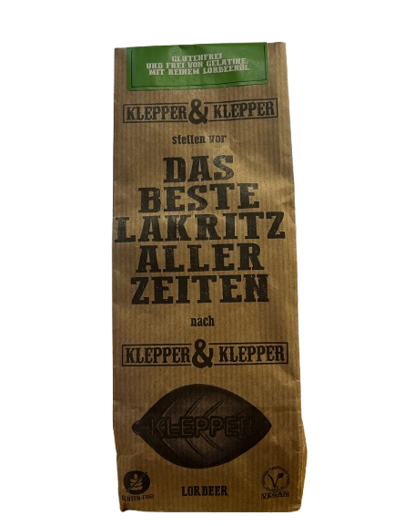 Klepper & Klepper Lakritz mit Lorbeer 200 g