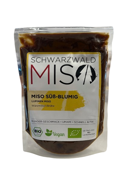 Schwarzwald Miso Lupinen Misopaste süß-blumig 220 g
