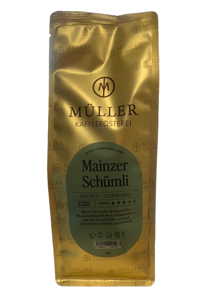 Müller Kaffeerösterei Mainzer Schümli - ganze Bohnen