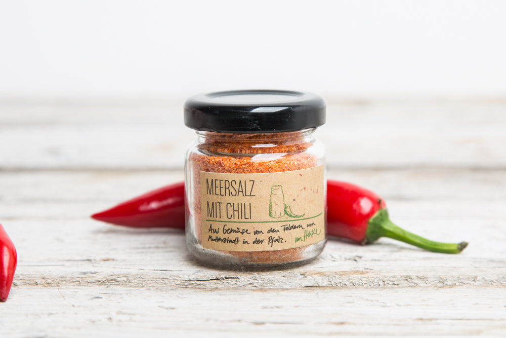 von Heike Chili Meersalz extra scharf 30 g