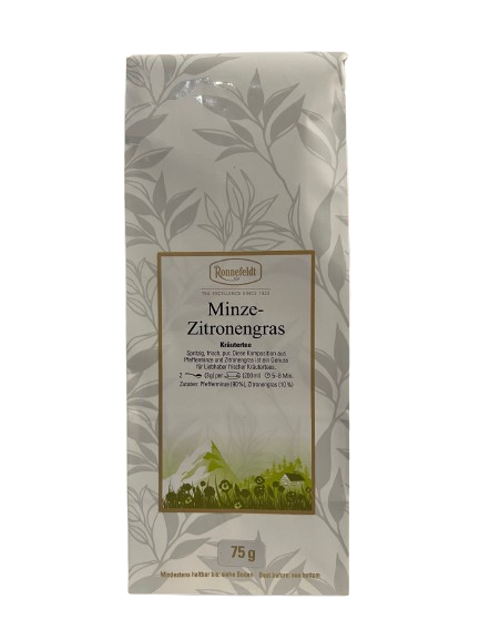 Ronnefeldt Tee Minze Zitronengras Kräutertee 75 g