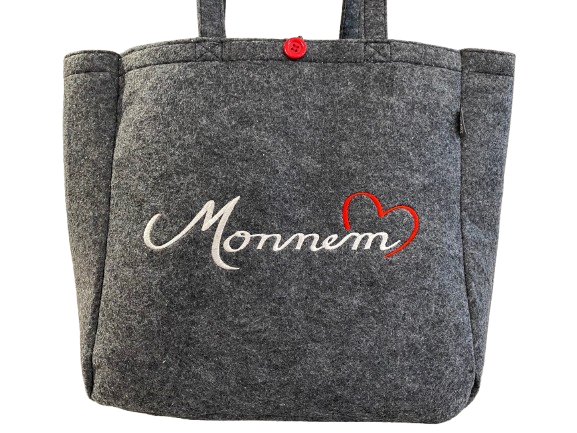 Filztasche / Shoppingbag mit Motiv