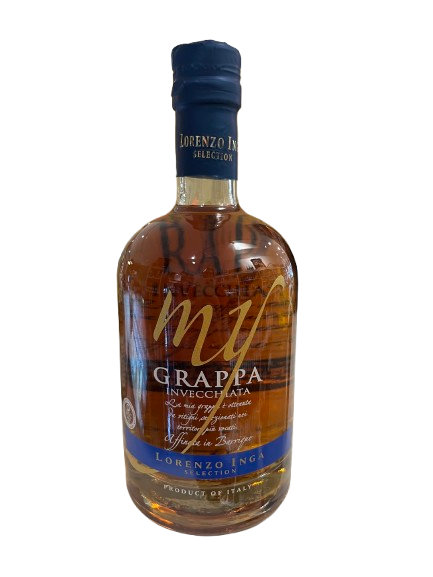 Lorenzo Inga "My Grappa Invecchiata" im Holzfass gereift