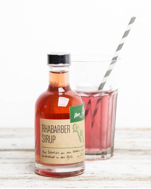 von Heike Rhabarber Sirup 0,2 l