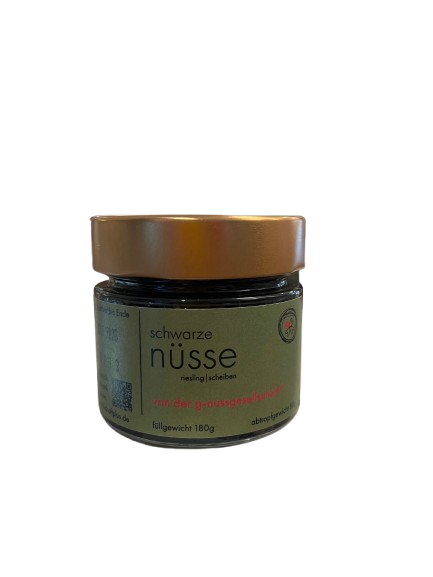 Pfälzer Schwarze Nüsse in Riesling