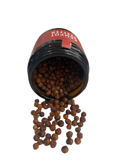 Hennes Finest Roter Kampot Pfeffer - ganze Körner 50 g