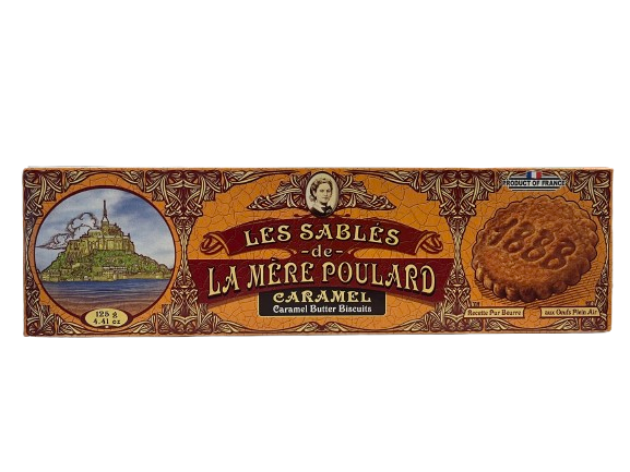 La Mère Poulard Sablés au Caramel - Buttergebäck 125 g